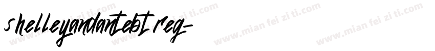 shelleyandantebt reg字体转换